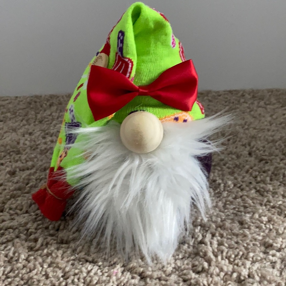 Handmade popsicle gnome